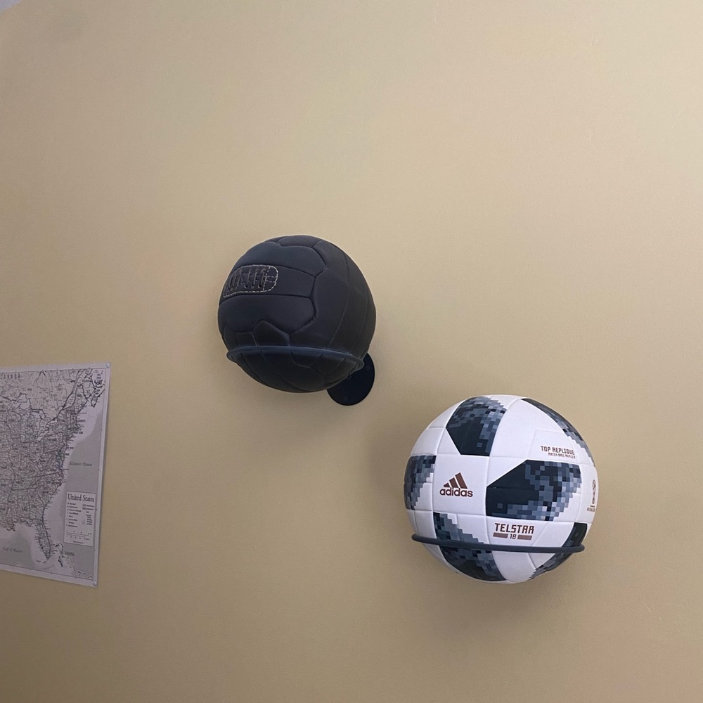 NEW. Ball mount racks.